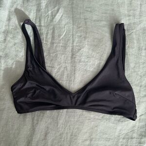 Aerie Black Bikini Top